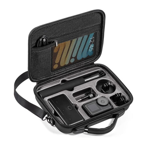 Portable Camera Case for  Action 3/4/5 Pro - Travel Storage Bag with Protective Padding, Camera Accessories 1