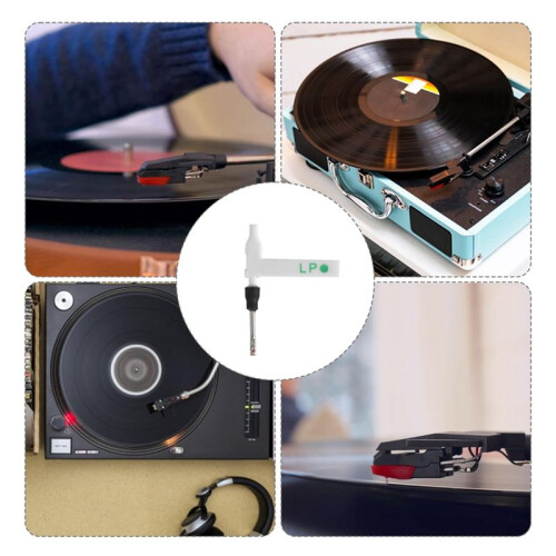 Phonograph Turntable Dual Moving Stylus Needle Replace the Touch Pin with LP Vinyl Needle LP.LP 2