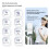 Microphone 2.4GHz Wireless Microphone System Receiver Transmitter for Vlog Live Streaming Portable Mic A 6