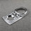 Motorcycle Dash Panel Insert Cover Trim for  Dyna Softail Fat Boy Accessories Chrome 2