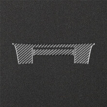 For RC RC300 RC350 RC200T 2015-2020 Carbon Fiber Center Console Lower Panel Cover Trim Accessories