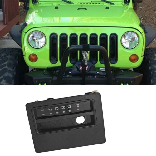 Car Console Gear Shift Indicator 6130553 for   TJ 1997-2006 Floor Shift Indicator Trim Cover 2