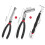 3pcs High-Carbon Steel Electrical Pliers 6