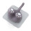 2 pièces porte-brosse à dents en ABS, forme queue de chat, 77,00 g 12