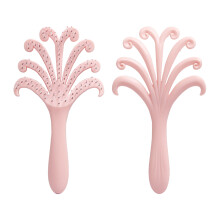 (Light Pink) Peigne Démêlant Anti-Statique Tous Cheveux