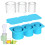 (Blue) Lid Ice Cube Tray for Whiskey Cocktails 7