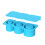 (Blue) Lid Ice Cube Tray for Whiskey Cocktails 8
