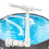 Dual Spray Waterfall Fountain for Pool Spa 1