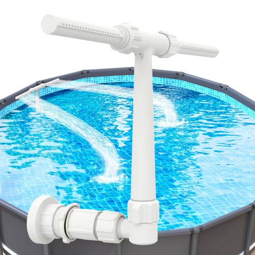 Dual Spray Waterfall Fountain for Pool Spa