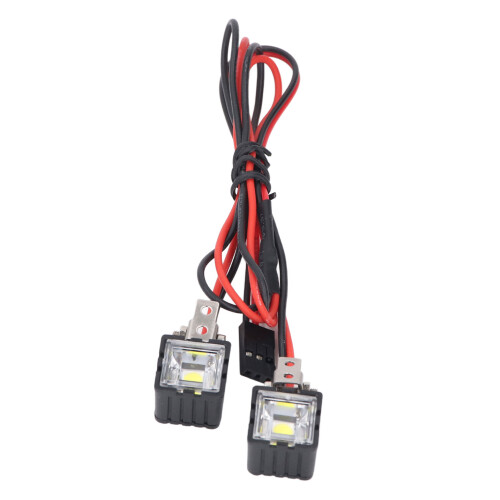 SCX10 90046 2LED Frontscheinwerfer 15.7in Weiß