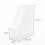 Multifunctional White Plastic Desktop Book Rack & File Organizer 2