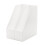 Multifunctional White Plastic Desktop Book Rack & File Organizer 3