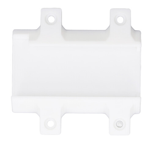 Ethernet Adapter Wall Mount White ABS Heavy Duty & Reliable Bracket 1