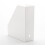 Multifunctional White Plastic Desktop Book Rack & File Organizer 4