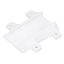 Ethernet Wall Mount Bracket in White ABS – Firm & Long-lasting Support