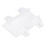 Ethernet Adapter Wall Mount White ABS Heavy Duty & Reliable Bracket 14