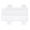 Ethernet Adapter Wandhalterung ABS Weiß 14