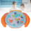 3D Maze Puzzle Marble Ball Orange Brain Teaser 7