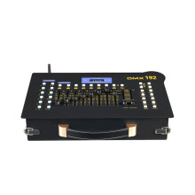 Wireless DMX 512 Console 192 Channel Light Controller with Rechargeable Receivers for Live Concerts DJs Clubs US Plug