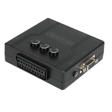 RGBS VGA to YPBPR Component Converter SCART to YPBPR YCBCR for  64 PS1 PS2 Dreamcast Retro Game Consoles