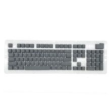 104 Tasti Retro Round Keycaps Double Shot DIY Russo Inglese Retroilluminazione PBT Tasti per Macchina da Scrivere per Lettore di Classe
