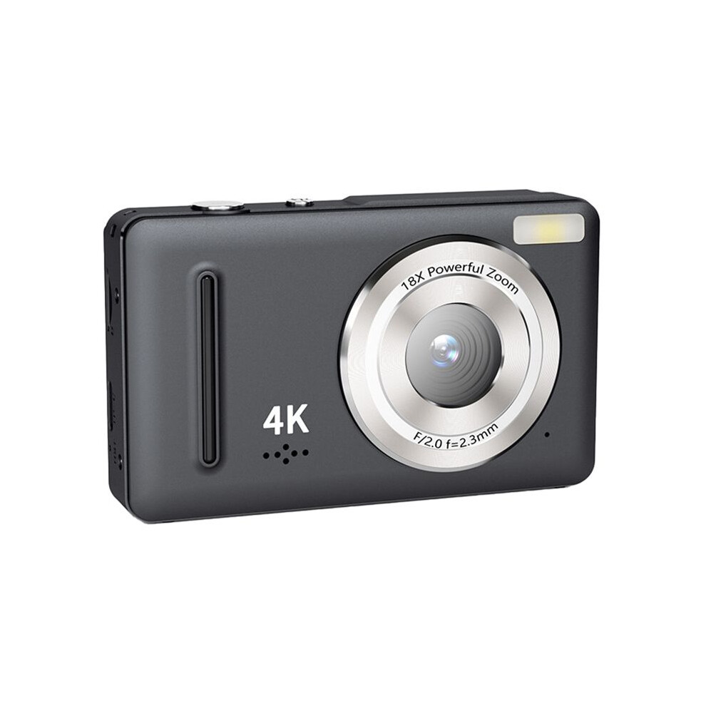 4K Ccd Digital Camera Photography Camera, Video Blog Camera, Film Camera, 4K 30Fps Camera For Teenagers Black 6033116828521