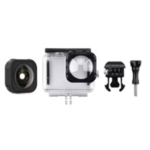 155 Max Wide Angle Lens for 12, 11, 10, 9 Waterproof 5M Anti-Shake, with Waterproof Case