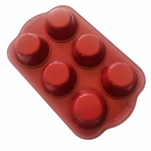 Eco-Cook Multi-Purpose 6-Slot Ceramic Muffin Tray 1