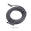 1200Mbps Waterproof Rectangular Satellite Extension Cable 32.8ft Gray 2