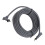 1200Mbps Waterproof Rectangular Satellite Extension Cable 32.8ft Gray 8