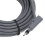 1200Mbps Waterproof Rectangular Satellite Extension Cable 32.8ft Gray 6