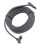 1200Mbps Waterproof Rectangular Satellite Extension Cable 32.8ft Gray 7
