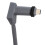 1200Mbps Waterproof Rectangular Satellite Extension Cable 32.8ft Gray 11