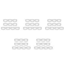 50Pcs Circular Tart Rings with Holes Stainless Steel Fruit Pie Quiches Cake Mousse Mold Kitchen Baking Mould 7cm