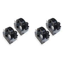4x Replacement Part 3 Pin QP2-4.7/ QP2-4R7 4.7 Ohm Refrigerator PTC Start/ Relay for Most Fridges