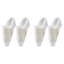 300 STKS Koffiefilterpapier Cup Food Grade Filterpapierhouder Koffiezetapparaat Papieren Filtercapsule K Cup met Cover
