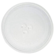 2X Microwave Plate Spare Microwave Dish Durable Universal Microwave Turntable Glass Plate Round Replacement Plate