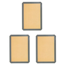 3Pcs Reusable Environmental Protection Silicone Baking Mat Non-Stick Silicone Oven Mat Dough Rolling Mat Baking Mat