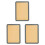 3Pcs Reusable Environmental Protection Silicone Baking Mat Non-Stick Silicone Oven Mat Dough Rolling Mat Baking Mat 1
