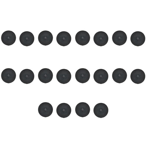 20Pcs Blind Filter Backflush Disk Rubber for Espresso Machines Brewing  Backwashing Gasket