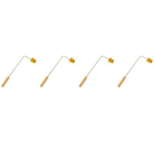 4X Malese Pie Tee Maker Nyonya Top Hats Stampo per la Cottura Uovo Crostata Stampo Riutilizzabile Fritto Snack Strumento Cucina Bakeware Gadget