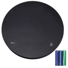Balance de Cuisine Numérique, Capacité de 0,1 à 3 Kg, Mesure Précise en Grammes, Écran Lumineux, 3 Piles AAA Incluses.