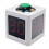 Timer 1.4in 4 Sided Digital Shot Countdown Stopwatch for Chess and Card Competition Countdown Timer White 1