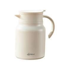 Gianxi Teapot Titanium Teapot Household Sealed Teapot Large Capacity Teapot Tea Separation Stewing Teapot Insulation White