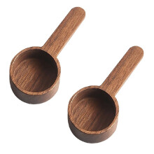 Wooden Coffee Measuring Spoons Food Grade Long Handle Spoon Wooden Coffee Measuring Spoons Coffee Bean Measuring Spoon