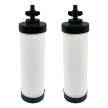 2PCS Ceramic Filter Replacement for BB9-2 Water Filter, Repeatable Cleaning Filters for Gravity Filtration System