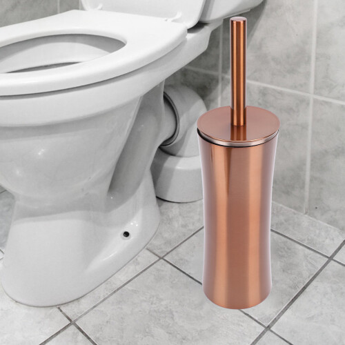 Kompaktes Toilettenbürstenset aus Edelstahl