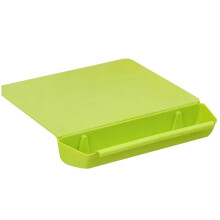 Candy Color Kitchen Practical 2-in-1 Storage with Vegetable Slot Cutting Board Cutting Board Plastic Thickened Green
