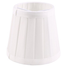 Vintage Fabric Lamp Shade Table Desk Bed Lamp Cover Holder Chandelier White
