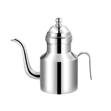 Garrafa Dispensadora de Azeite de Oliva de Aço Inoxidável 310ml, Recipiente Anti-Gotejamento para Armazenamento de Azeite para Salada e Cozinha